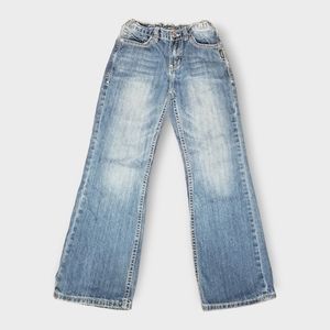 Silver Zane-1035 Jeans, Big Kid Size 8